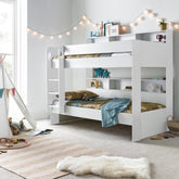 Oliver Wooden Storage Bunk Bed Frame - 3ft Single